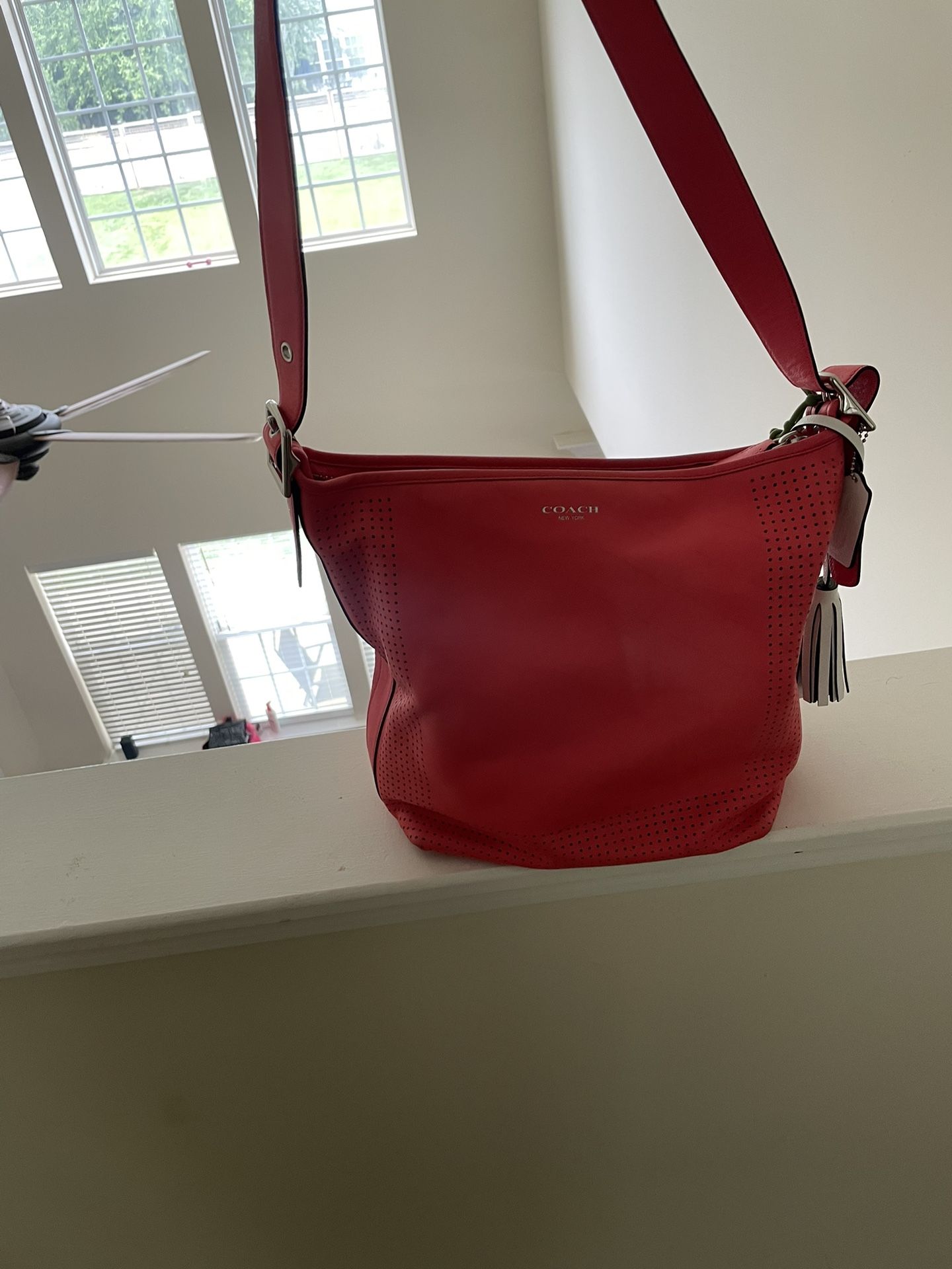 Pink Coach Bag