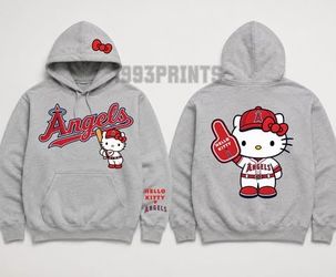HK Angels Baseball-Inspired Hoodie