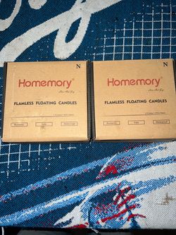 Homemory Flameless Floating Candles 2-Pack