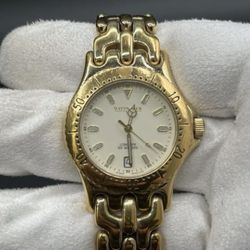 Wittnauer Watch Longlife 100M Gold Tone *4023