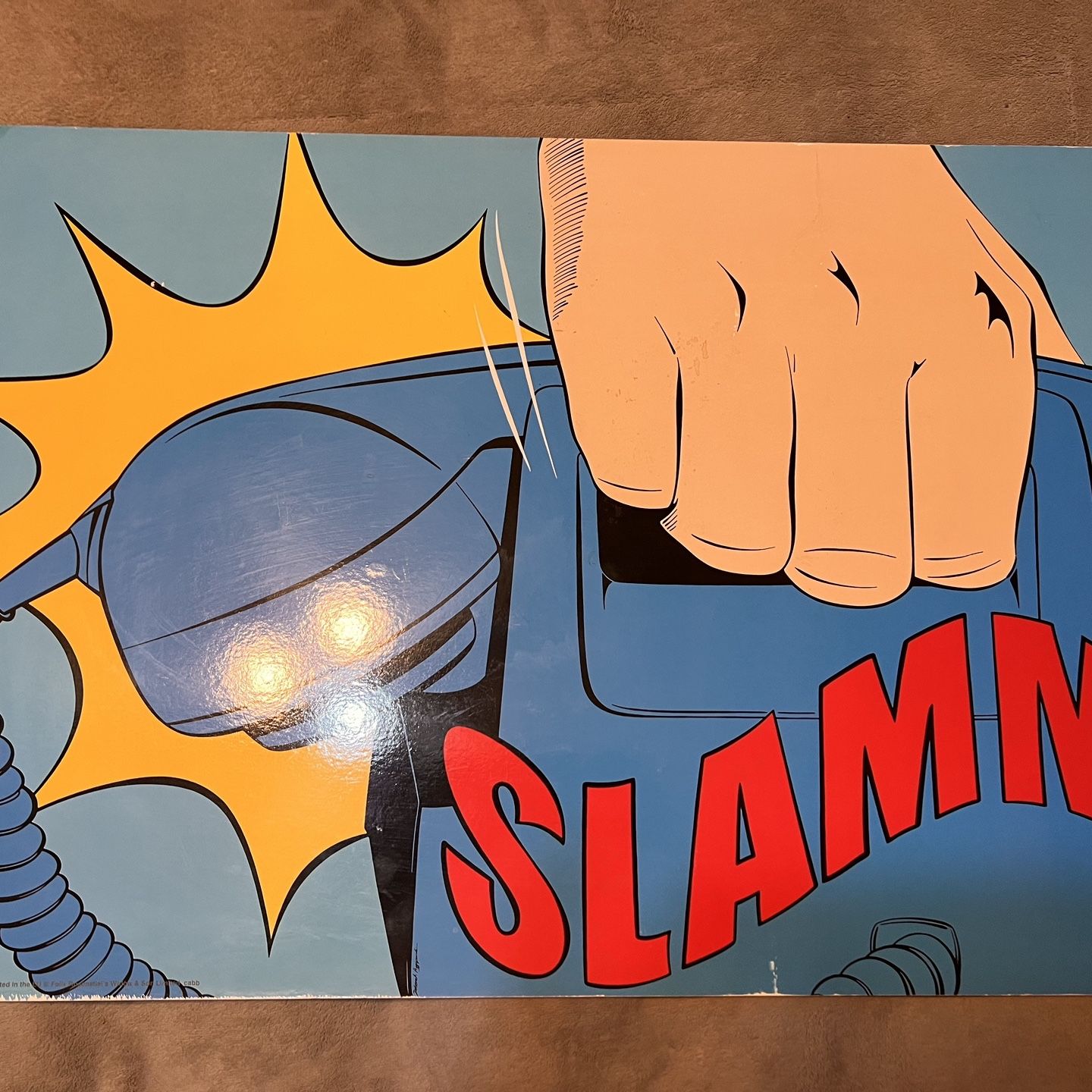 IKEA SOLMYRA Slamm! AZZOPARDI Phone Decor 1999 Wall Art Modern Pop