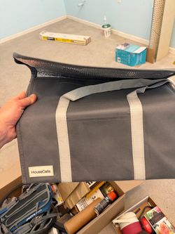 Freezer bag for when you go to the store to keep your food cold