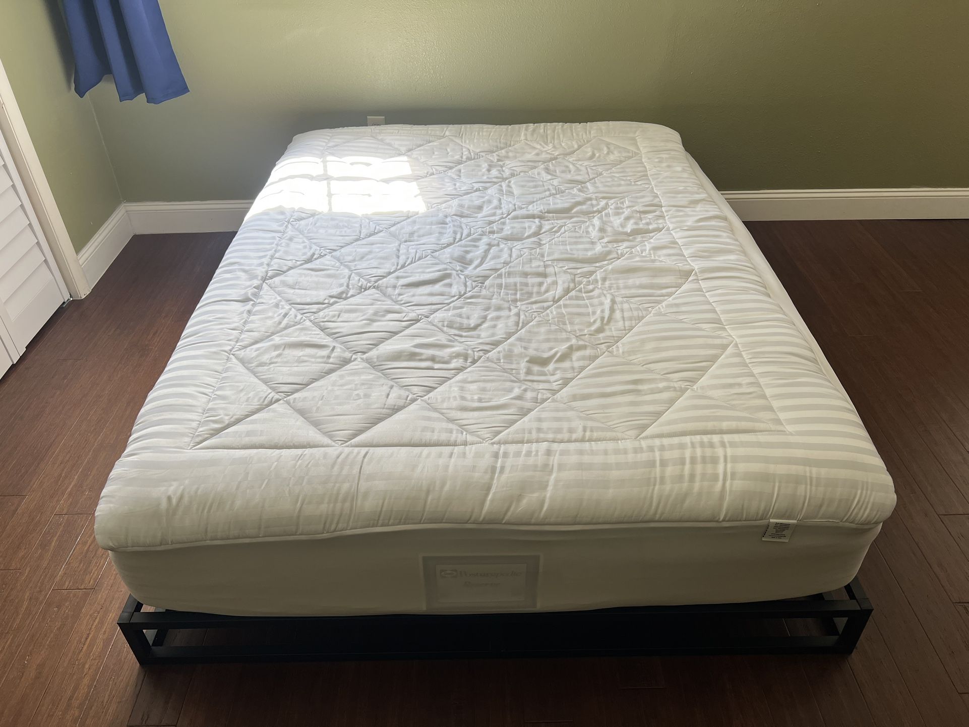 Full Size Mattress and Bed frame