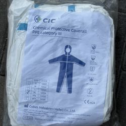 Chemical Protective Coveralls PpE Category III