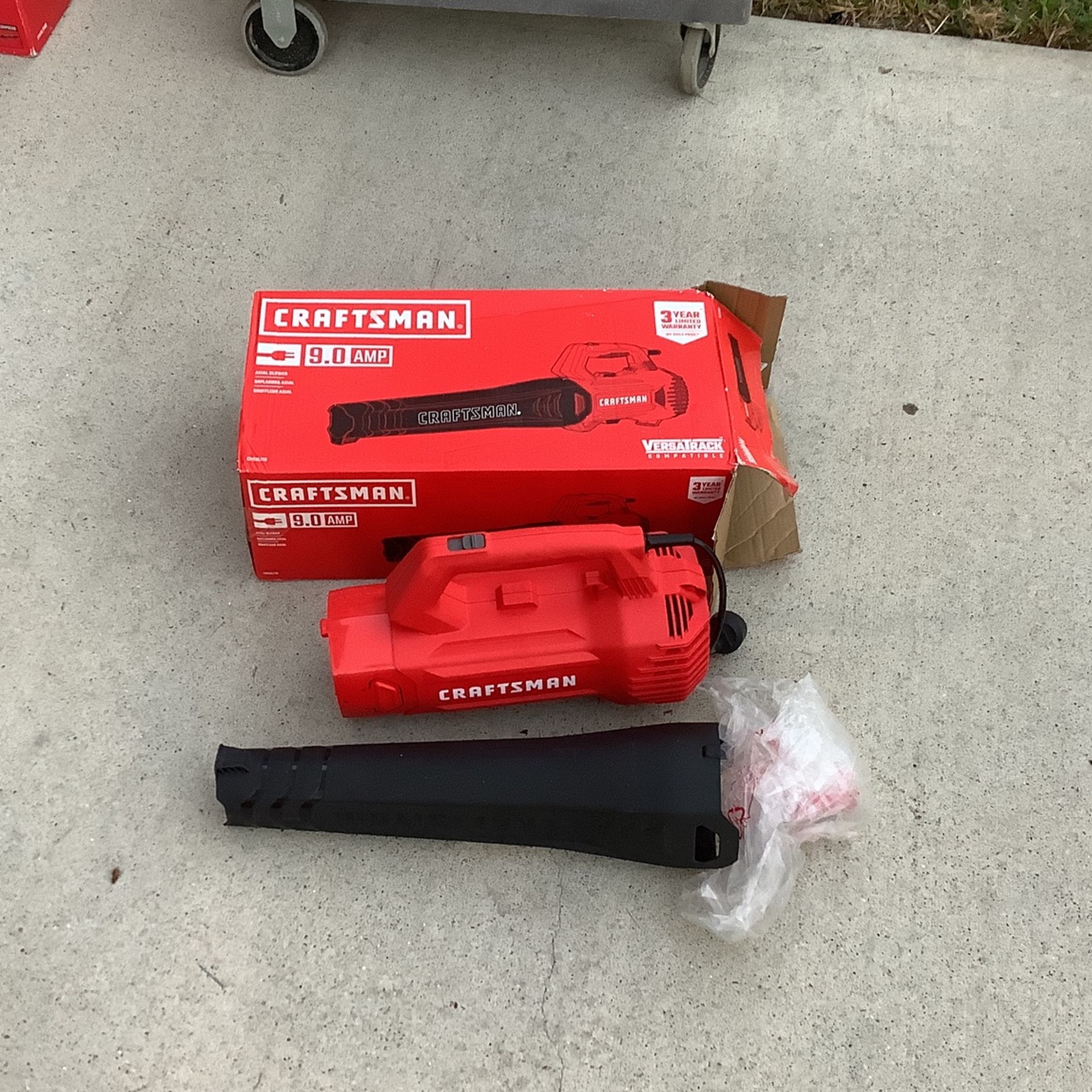 CRAFTSMAN 9-Amp 450-CFM 140-MPH Corded Electric Leaf Blower