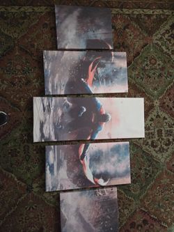 Superman Canvas Wall Art