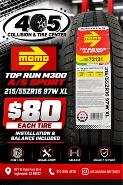 🔥 NEW MOMO TIRES FOR SALE! 🔥