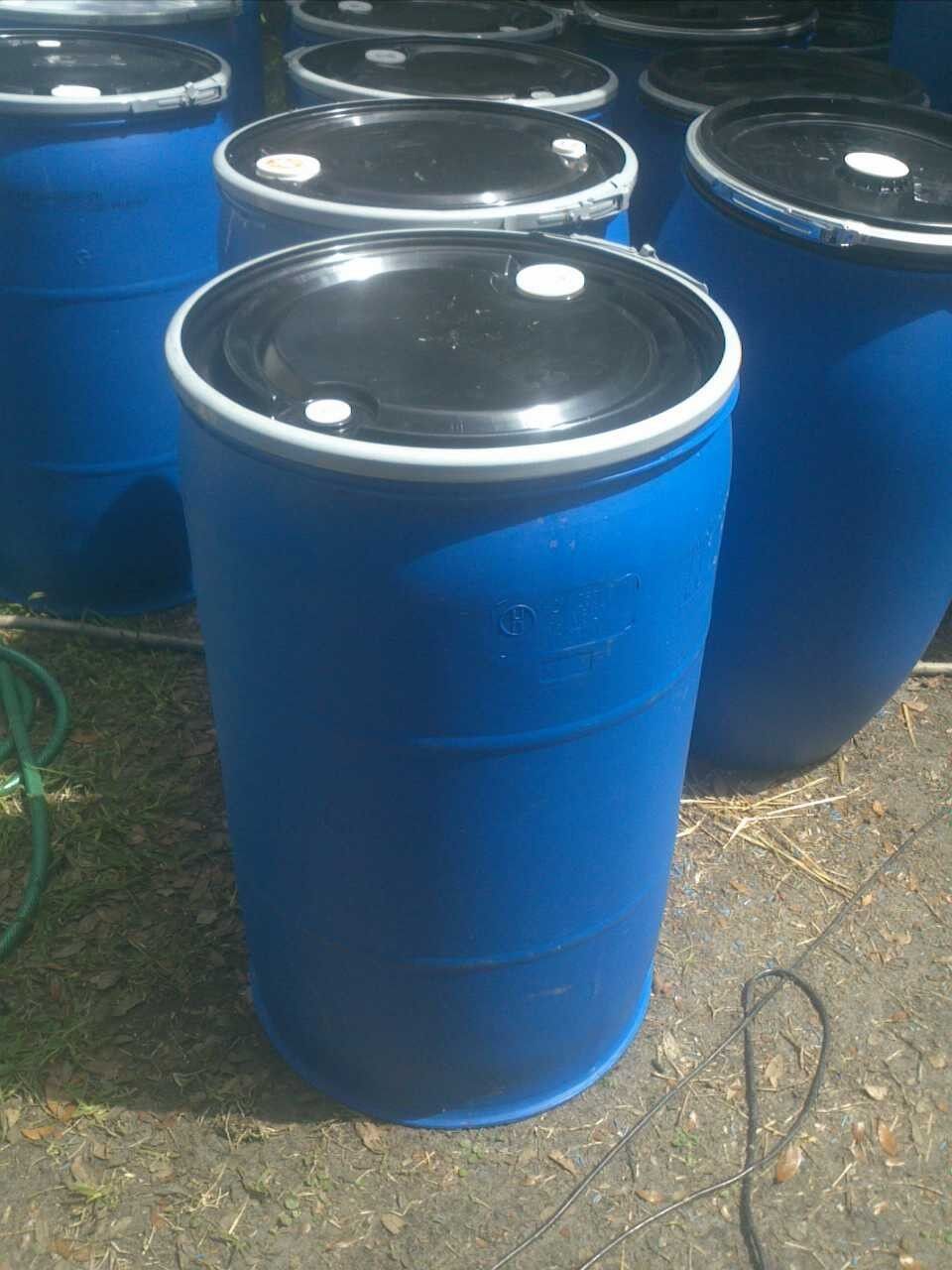 55 GALLON REMOVABLE LID PLASTIC BARRELS AND MORE