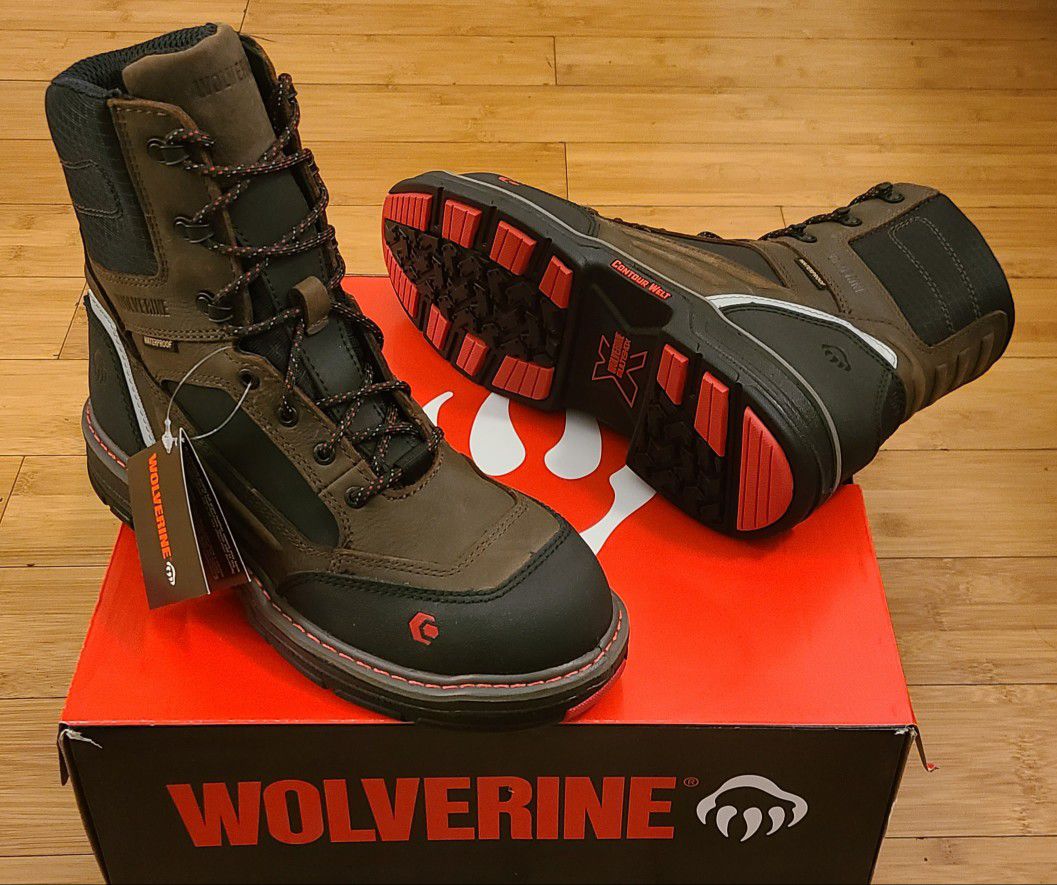 Wolverine Work Boots size 8.5,9,9.5 and 10 for Men.