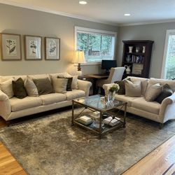 Microfiber Couch & Loveseat Set 