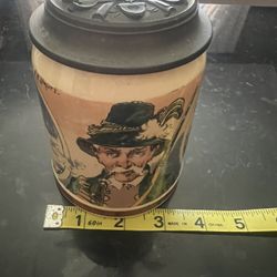 Mettlach #1526/1076 PUG 1/2 Liter Stein