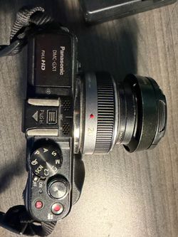 Panasonic DMC GX1 with 20mm Pancake Lens