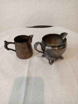 Vintage Silverplate Creamers