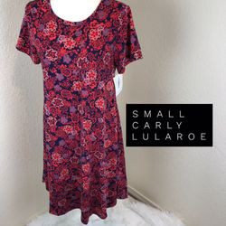 Lularoe Carly Dress small, new with tags! $35