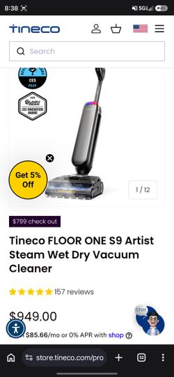 Tineco S9 Steam Artist Pro