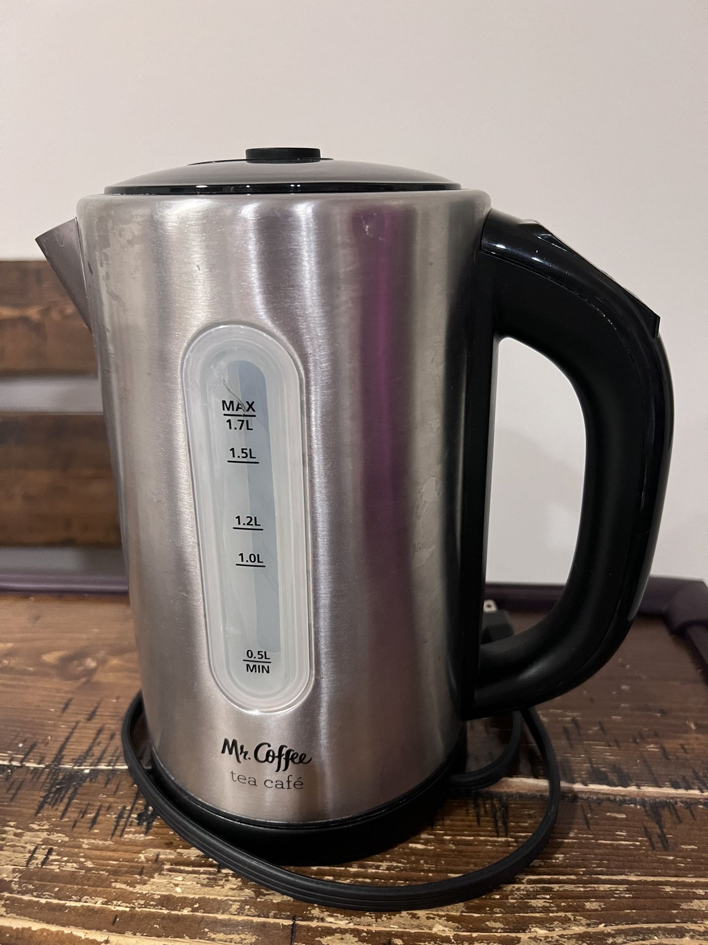 Mr. Coffee Digital Electric Kettle Stainless Steel
