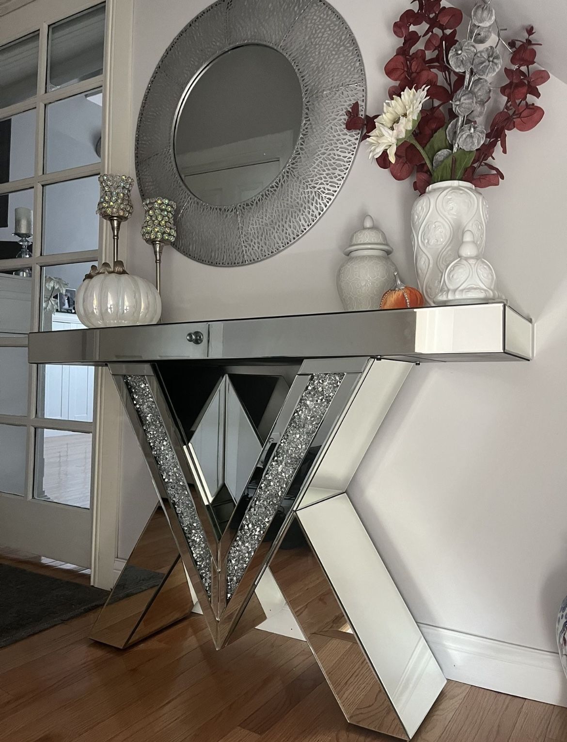 Mirrored Table
