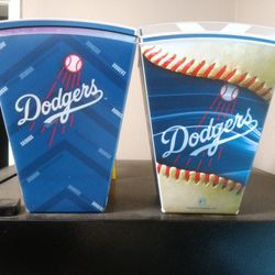 6 Dodgers Popcorn Container