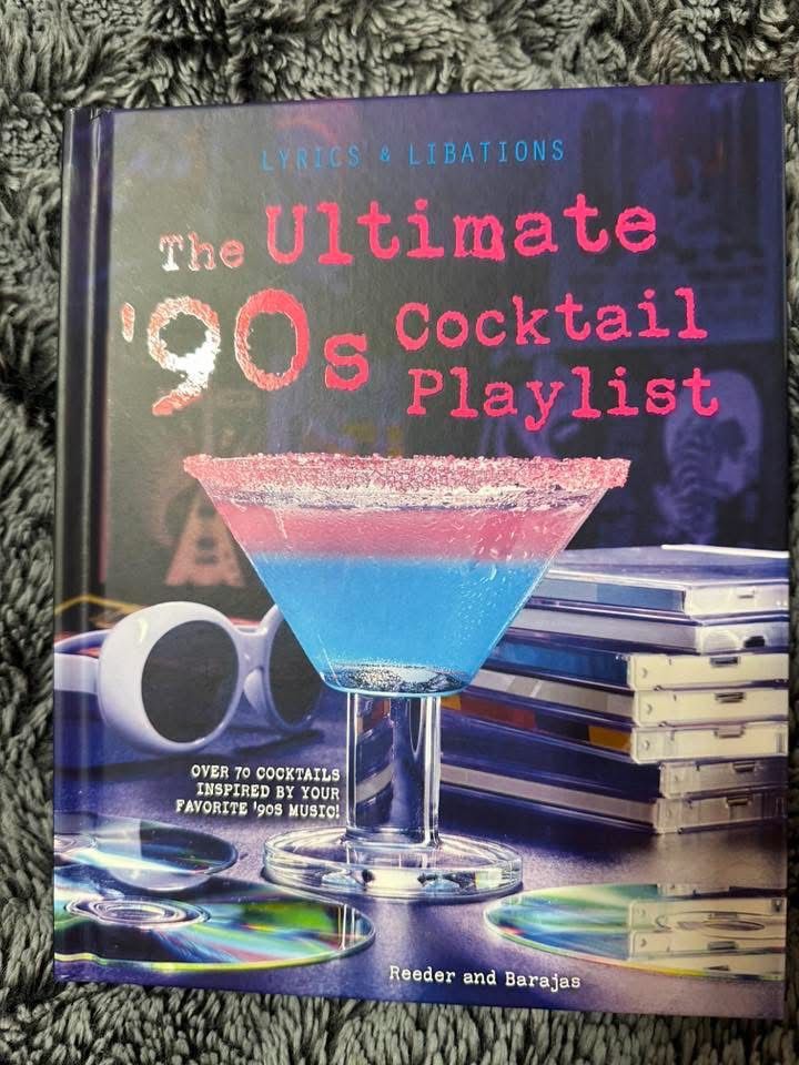 The Ultimate 90’s Cocktail Playlist Colorful Book