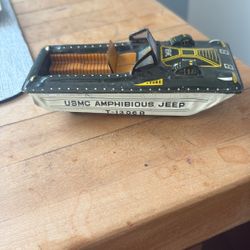 Vintage 6”  USMC Amphibious Jeep