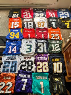 NFL Legends Jersey Lot
