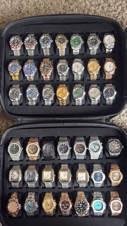 Large Collection of Luxury Style Watches