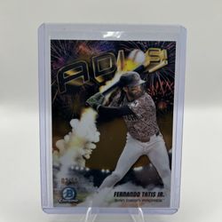 2025 Bowman Chrome Fernando Tatis Jr Gold /50