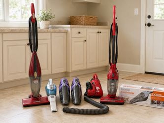 7-Piece LIKE NEW Vacuum LOT Dirt Devil BLACK & DECKER Sanyo