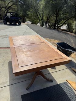 Solid Walnut Dining Room Table