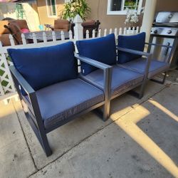 New Aluminum Patio Set/ Outdoor Furniture/ Conversation Set 