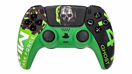 CUSTOM PS5 DUALSENSE – GHOST EDITION | BUILT FOR FPS GAMING