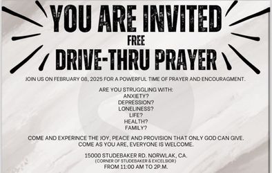 Drive Thru Prayer