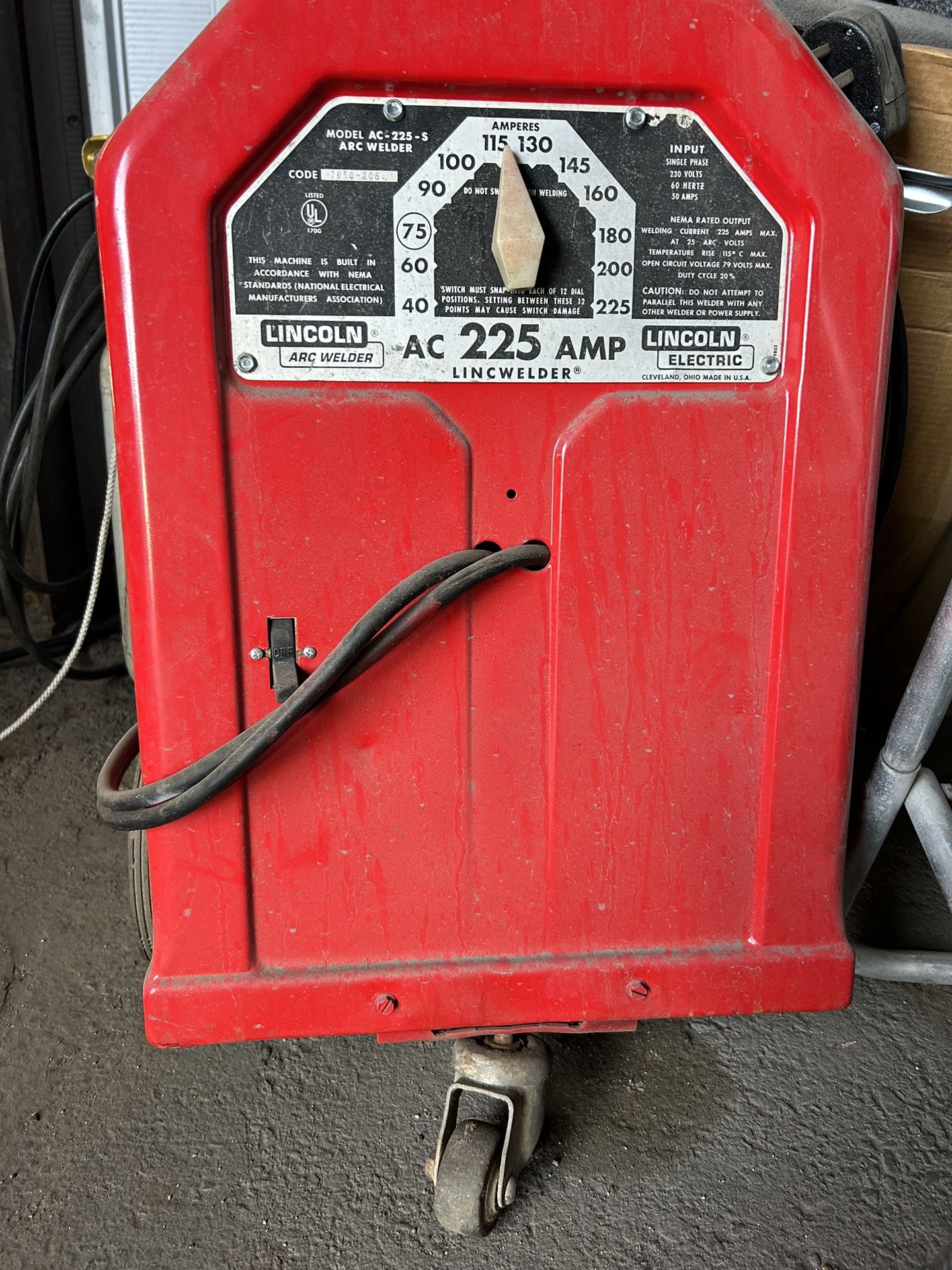 Lincoln AC 225 Amp