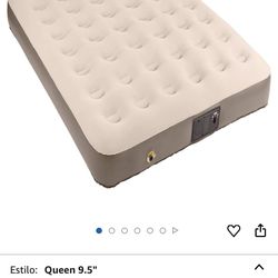 Coleman Auto Inflate Queen Air Mattress.