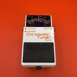 Boss TU-2 Tuner Pedal