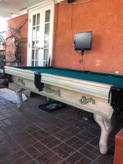 Custom 1970’s Pool Table