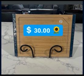 Especial $30.00 Tabla Para Picar  De Bambú Princess House Ventas  Finales