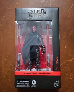 Star Wars Black Series Maul Shadow Lord Figure