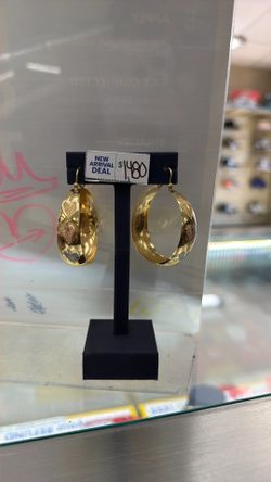 Bangle Heart Earrings