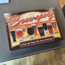 New! Brew-opoly Board Game