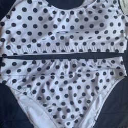 Boohoo Polka Dot Bikini 14