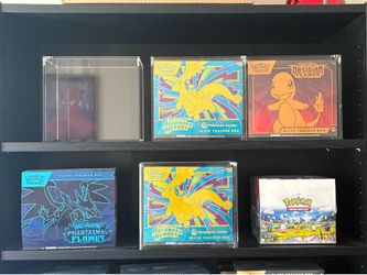 Pokemon Acrylic ETB cases