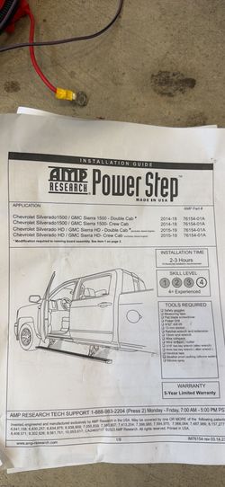 Amp , research electric steps