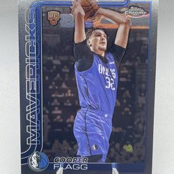 Cooper Flagg rookie 251 from 2025 Topps chrome nba