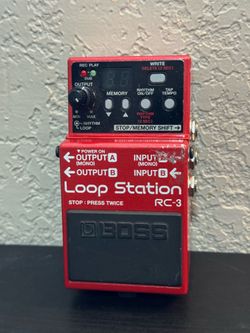 Boss Loop Station RC-3 Guitar Pedal
