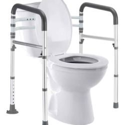 lianjindun toilet safety rails new open box , Adjustable Toilet Frame for Elderly, Seniors, Handicap & Disabled,  