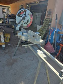 Miter saw with stand