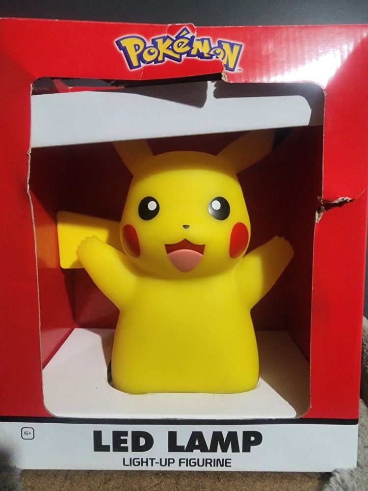 10 Inch Pikachu Led Lamp