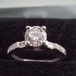 Engagement Ring-ShaneCo. 14 Kt White Gold