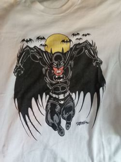 Vintage 89 Batman sz XL